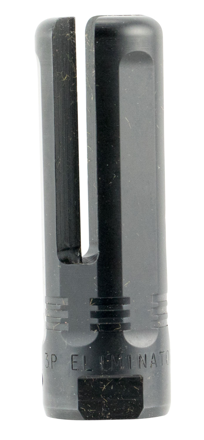 SureFire 3PELIMINATOR5561228 3P Eliminator Flash Hider Black Nitride Stainless Steel with 1/2"-28 tpi Threads & 2.60" OAL for 5.56x45mm NATO M16, M4
