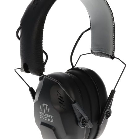 Walker's GWPCLKDM Cloak Dual Mic Electronic Muff Over the Head 23-25 dB Black