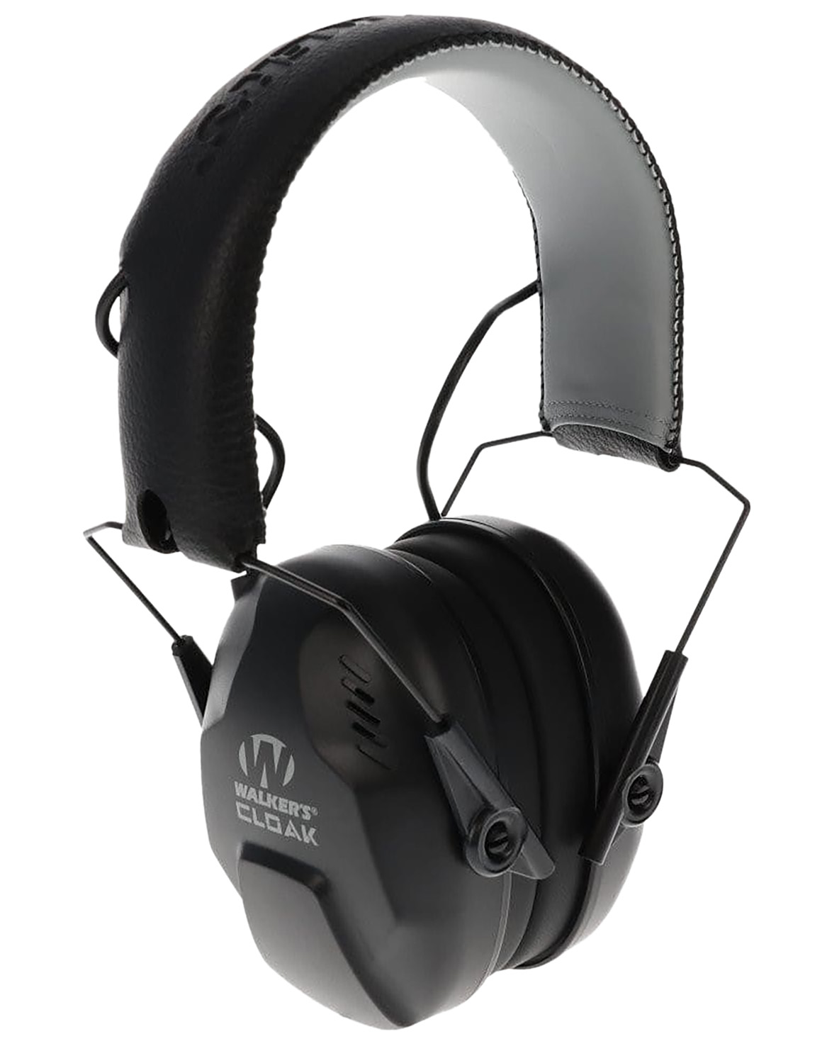 Walker's GWPCLKDM Cloak Dual Mic Electronic Muff Over the Head 23-25 dB Black