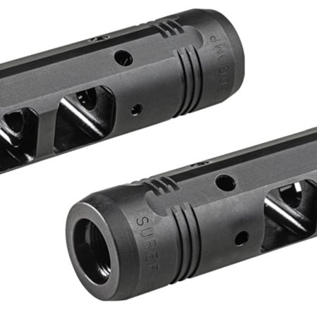 SureFire PROCOMP762 ProComp Muzzle Brake Black Nitride Steel with 5/8"-24 tpi Threads & 2.70" OAL for 7.62mm AR-10