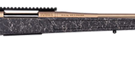 CVA CR3953F Cascade Long Range Hunter Full Size 308 Win 22" Smoked Bronze Cerakote Steel Threaded Barrel, Black w/Smoked Bronze Web Synthetic Stock