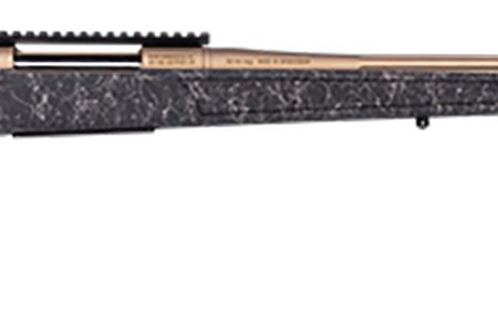 CVA CR3961F Cascade Long Range Hunter Full Size 300 Win Mag 24" Smoked Bronze Cerakote Steel Threaded Barrel, Black w/Smoked Bronze Web Synthetic Stock