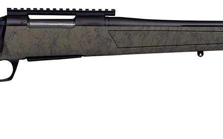 CVA CR3985G Cascade XT Full Size 450 Bushmaster 4+1 22" Graphite Black Cerakote Steel Threaded Barrel, OD Green Adj w/Soft Touch Synthetic Stock