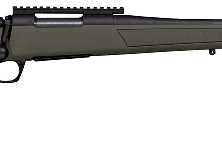 CVA CR3906G Cascade 7mm-08 Rem 4+1 22" Black Cerakote Steel Threaded Barrel, Black Cerakote Receiver, OD Green Synthetic Stock