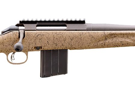 Ruger 46924 American II Ranch Full Size 400 Legend 5+1 16.10" Cobalt Cerakote Threaded Barrel & Alloy Steel Receiver w/Picatinny Rail, Flat Dark Earth Splatter Adj LOP Synthetic Stock