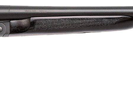 Charles Daly 930385 500  12 Gauge Break Open 2 20" Black Side By Side Barrel, Black Receiver, Black Wood Stock, Includes Pistol Grip