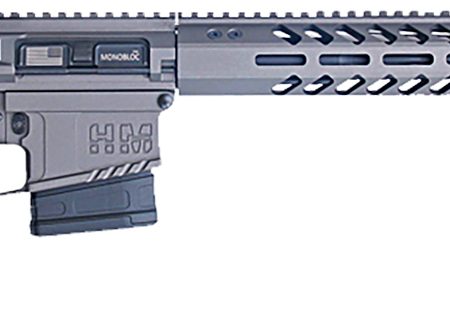 HM Defense HM1065 Avenger  6.5 Creedmoor 10+1 20" Black Cerakote Match Grade Barrel, Tungsten Gray Cerakote 14" Picatinny Rail Aluminum Receiver, Black Synthetic Mil-Spec HM Stock, Black Polymer Grip