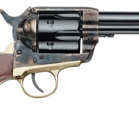 Pietta HF357CHBR434NMUS 1873 Great Western II U.S. Marshal 357 Mag 6rd 4.75" Blued Steel Barrel & Cylinder, Color Case Hardened Steel Frame, Walnut w/Engraved US Marshal's Badge Grip, Exposed Hammer