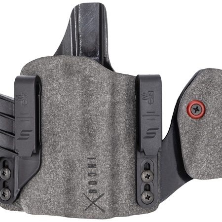 Safariland INCOG0465A0CX261MC Incog X  IWB Gray Cordura w/Mag Caddy, Fits Sig P365/X/XL Belt Clip Mount, Right Hand