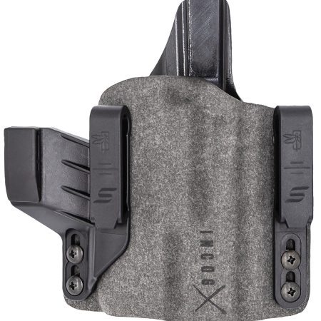 Safariland INCOG0895A0CX261 Incog X  IWB Gray Cordura Fits Glock 43X/48 Belt Clip Mount, Right Hand