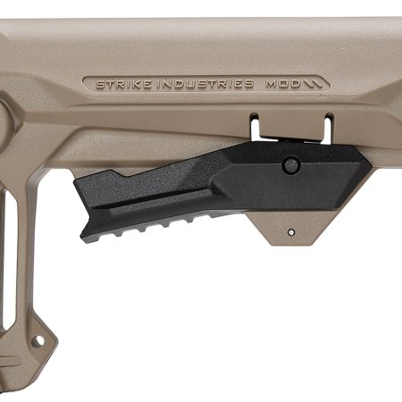 Strike Industries STRIKEESMOD2FDE MOD2 Rifle Stock FDE Polymer Compatible w/ AR Style Buffer Tubes