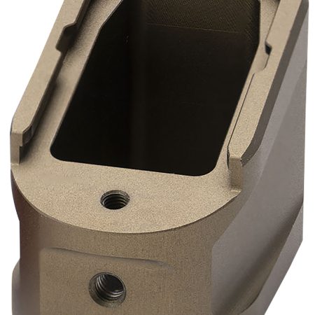 Strike Industries EMPALG17FDE Extended Mag Plate Fits Glock G17 Fits Glock G22 Flat Dark Earth 6061 T-6 Aluminum