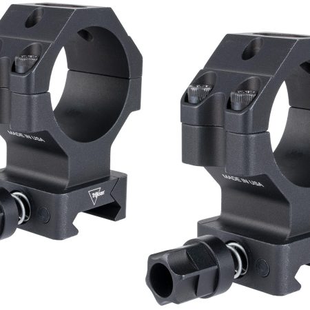 Trijicon AC22067 Scope Rings with Q-LOC Technology  Matte Black  30mm  Extra High