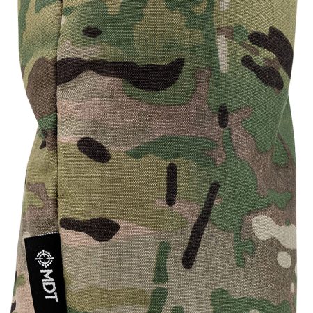 Mdt Sporting Goods Inc 108049MCM Traveller Shooting Bag Multi-Cam Nylon Webbing Straps 500D Cordura Fabric Git-Lite 8oz House Fill 1lb