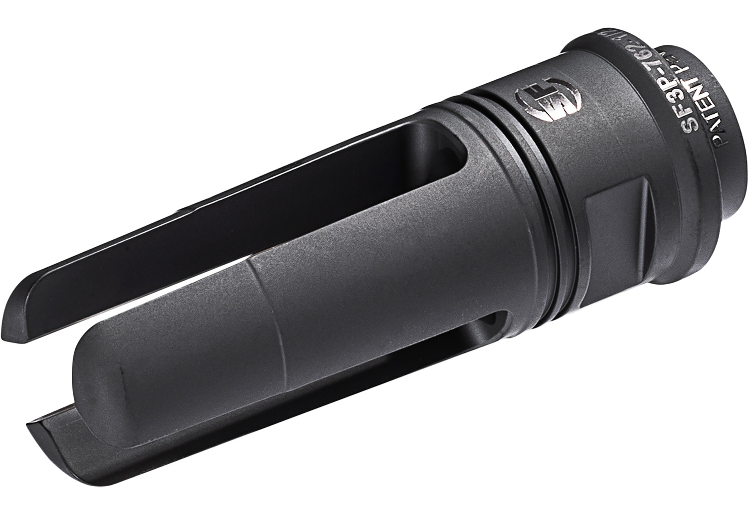 SureFire SF3P5561228 Suppressor Adapter Flash Hider 5.56x45mm NATO 1/2"-28 tpi Stainless Steel Black Nitride