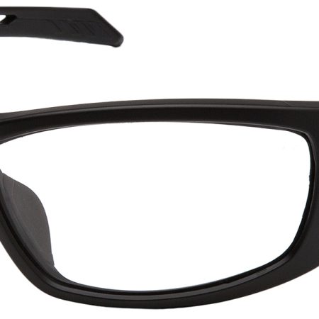 Pyramex VGSB1310T Howitzer Glasses Clear Lens Black Frame