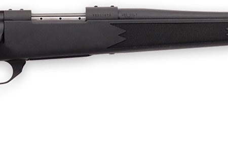 Weatherby VYT308NR0T Vanguard Synthetic Compact 308 Win Mag 4+1 20" Matte Blued #1 Threaded Barrel, Matte Blued Drilled & Tapped Steel Receiver, Black Adjustable Synthetic Stock