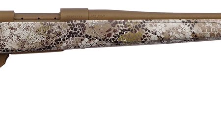 Weatherby VAP308NR2T Vanguard Badlands 308 Win 4+1 22"  Burnt Bronze Cerakote #2 Threaded Barrel, Drilled & Tapped Steel Receiver, Badlands Approach Camo Monte Carlo w/Raised Comb Synthetic Stock