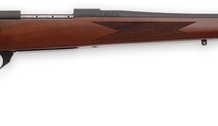 Weatherby VDT243NR2T Vanguard Sporter Full Size 243 Win 4+1 22" Bead Blasted Blued #2 Threaded Barrel, Matte Blued Drilled & Tapped Steel Receiver, Grade A Walnut Monte Carlo Stock