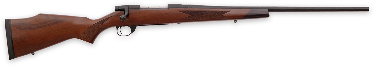 Weatherby VDT256RR4T Vanguard Sporter Full Size 25-06 Rem 5+1 24" Bead Blasted Blued #2 Threaded Barrel, Matte Blued Drilled & Tapped Steel Receiver, Grade A Turkish Walnut Monte Carlo Stock