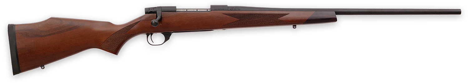 Weatherby VDT257WR4T Vanguard Sporter Full Size 257 Wthby Mag 3+1 24" Bead Blasted Blued #2 Threaded Barrel, Matte Blued Drilled & Tapped Steel Receiver, Grade A Turkish Walnut Monte Carlo Stock