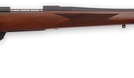 Weatherby VDT300NR4T Vanguard Sporter Full Size 300 Win Mag 3+1 24"  Bead Blasted Blued #2 Threaded Barrel, Matte Blued Drilled & Tapped Steel Receiver, Grade A Turkish Walnut Monte Carlo  Stock