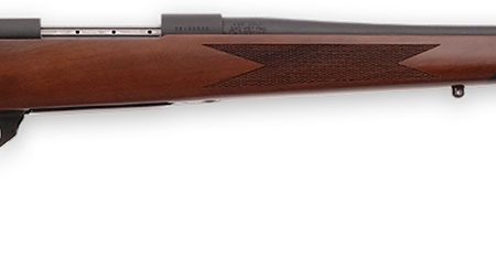 Weatherby VDT7M8RR2T Vanguard Sporter Full Size 7mm-08 Rem 4+1 22" Bead Blasted Blued #2 Threaded Barrel, Matte Blued Drilled & Tapped Steel Receiver, Grade A Turkish Walnut Monte Carlo Stock