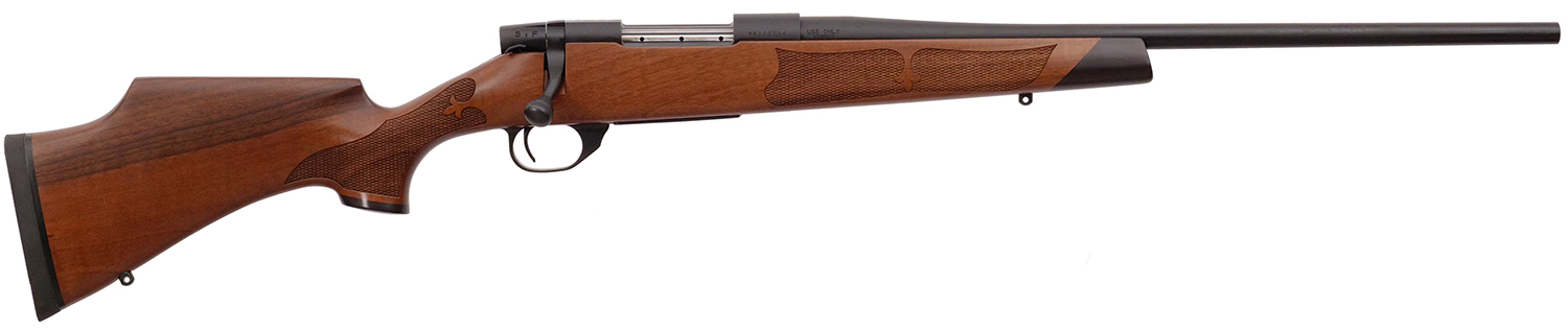 Weatherby VWR308NR0T Vanguard Camilla Compact 308 Win 5+1 20" Matte Blued, Drilled & Tapped Steel Receiver, Grade A Turkish Walnut Monte Carlo Stock