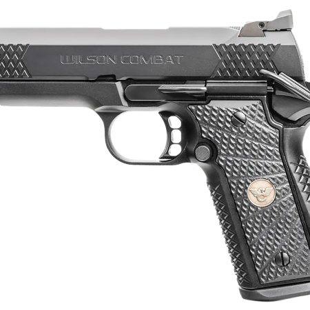 Wilson Combat 2EDCXCP9A EDC X9 2.0 9mm Luger 15+1 4" Stainless Fluted Barrel, Armor-Tuff Stainless Steel Tri-Top Cut Slide, Combat-Tuff Aluminum Frame w/Beavertail, Black Polymer Grip