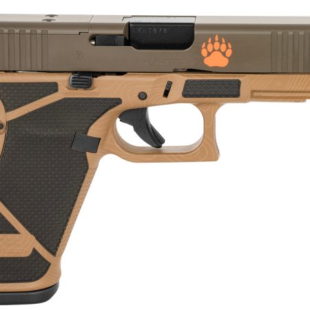 Glock UA205S204MOSNGRZ G20 Gen5 Full Size Frame 10mm Auto 15+1 4.61" Black Steel Barrel Grizzly Glock Serrated Steel Slide Grizzly Glock Polymer Frame w/Picatinny Rail Ambidextrous