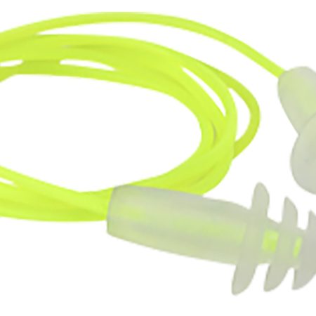 Radians FP43HVBP3 Resistor Flanged Earplugs Thermoplastic 27dB Yellow/Clear 3Pair