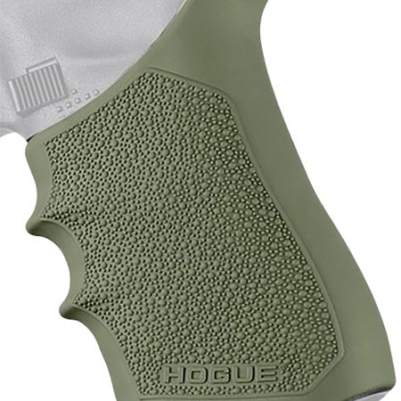 Hogue 17021 Grip Sleeve Handall Beavertail OD Green Rubber
