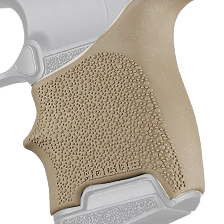 Hogue 18703 Grip Sleeve Handall Beavertail Flat Dark Earth Rubber