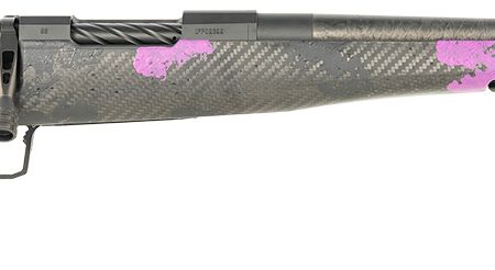 Fierce Firearms ROGM65CM20BP Mini Rogue 6.5 Creedmoor 4+1 20" Hand Lapped/Match Grade Barrel, Black Cerakote Steel Receiver, Purple Camo Mini Rogue w/Adj Comb & Picatinny Rail Carbon Fiber Stock
