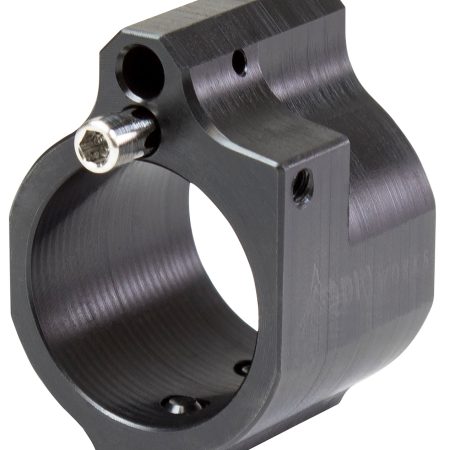 Odin Works GBADJ Gas Block Low Profile .750" Black Nitride Carbon Steel