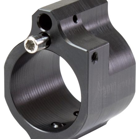Odin Works GBADJ875 Gas Block Low Profile .875" Black Nitride Carbon Steel