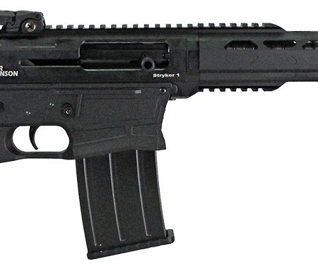 Iver Johnson Arms STRYKER1 Stryker 1 12 Gauge Semi-Auto 5+1 20" Black Steel Barrel, Black Picatinny Rail Receiver, Adj Cheekrest Black Synthetic Stock