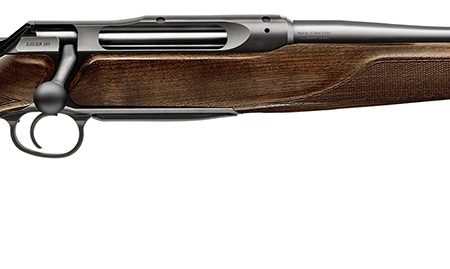 Sauer 80117097 505 Lux Full Size 270 Win 3+1 24" Matte Blued Threaded Barrel, Matte Blued Saddle Mount Steel Receiver, Grade 5 Wood Fixed Stock