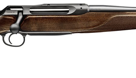 Sauer 80117661 505 Lux Full Size 375 H&H Mag 2+1 24" Matte Blued Steel Barrel, Matte Blued Saddle Mount Steel Receiver, Grade 5 Wood Fixed Stock