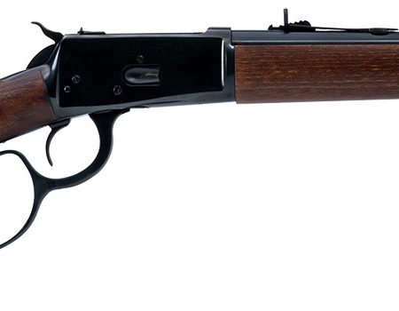 Heritage Mfg H92044161 92 Ranch Hand 44 Mag 8rd 16.50" Black Polished Steel Barrel, Black Polished Alloy Steel Receiver, Fixed Hardwood Stock