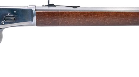 Heritage Mfg H9204524F9 92 Ranch Hand 45 Colt (Long Colt) 12rd 24" Stainless Polished Octagon Barrel, Polished Stainless Steel Receiver, Fixed Hardwood Stock