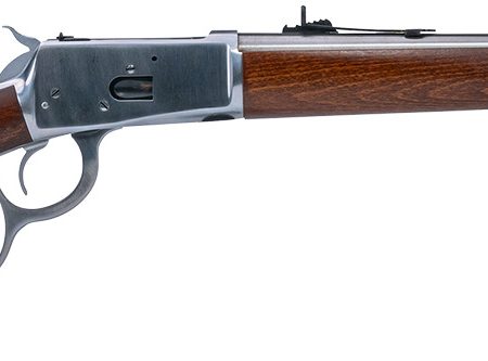 Heritage Mfg H92357189 92 Ranch Hand 38 Special +P/357 Mag 8rd 18" Stainless Polished  Barrel, Stainless Polished Receiver, Fixed Hardwood Stock