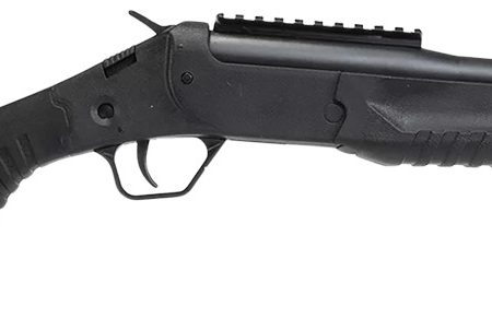 Rossi LWC300BBK LWC  300 Blackout 1rd 16.50" Black Oxide Threaded Barrel, Black Picatinny Rail Steel Receiver, Black Fixed Synthetic Stock