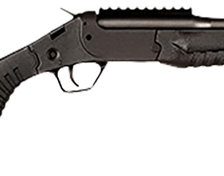 Rossi LWC86OBBK LWC  8.6 Blackout 1rd 16.50" Black Oxide Threaded Barrel, Black Picatinny Rail Steel Receiver, Black Fixed Synthetic Stock