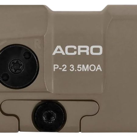 B&T Firearms AP200777FDE Aimpoint ACRO P-2 Flat Dark Earth 1x 3.5 MOA Red Dot Reticle