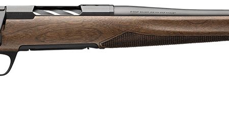 Browning 036001299 X-Bolt 2 Hunter Full Size 6.8 Western 3+1 24" Matte Blued Sporter Barrel, Matte Blued Drilled & Tapped Steel Receiver, Fixed Satin Checkered Walnut Stock