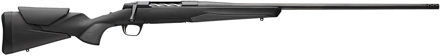 Browning 036003297 X-Bolt 2 Hunter Full Size 300 PRC 3+1 26" Matte Blued Threaded Sporter Barrel, Blued Drilled & Tapped Steel Receiver, Adj Vari-Tech Black Synthetic Stock, Thread Protector