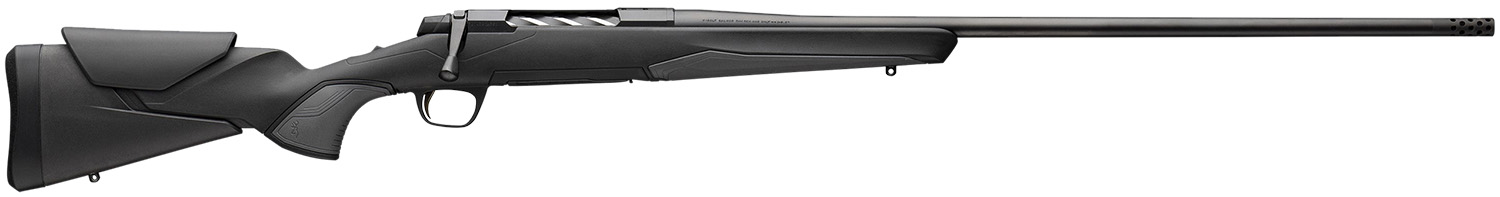 Browning 036031282 X-Bolt 2 Micro Full Size 6.5 Creedmoor 4+1 20" Matte Blued Threaded Sporter Barrel, Matte Blued Drilled & Tapped Steel Receiver, Adjustable Vari-Tech Black Synthetic Stock