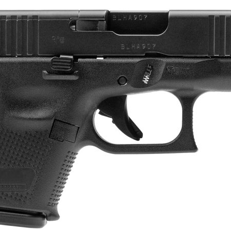 Glock UA265S201MOS G26 Gen5 MOS Sub-Compact Frame 9mm Luger 10+1 3.43" Black GMB Barrel, Black nDLC MOS Cut/Serrated Steel Slide, Black Polymer Frame, USA Made