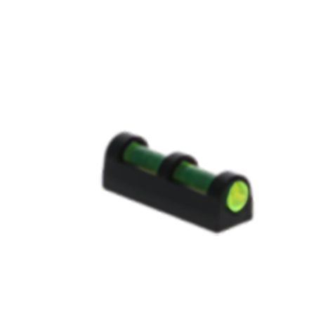 Truglo TG947UG Long Bead Universal Metal Shotgun w/Vent & 6-48 Base Rib Fiber Optic Green Black
